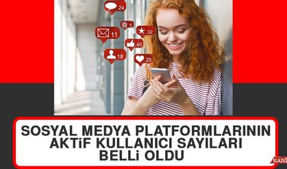 Sosyal Medya Platformlarının Aktif Kullanıcı Sayıları Belli Oldu  