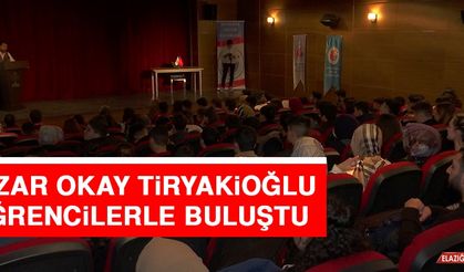 Yazar Okay Tiryakioğlu Öğrencilerle Buluştu