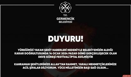 Germencik Deve Güreşi Festivali iptal edildi