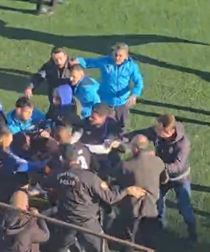 Elazığ'da Amatör Maçta Kavga