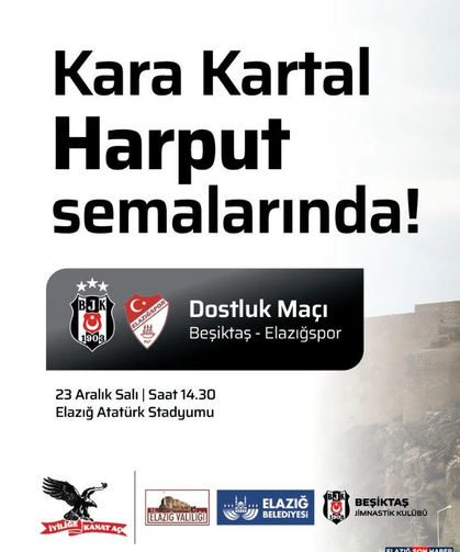 Kara Kartallar İyiliğin Kanatlarını Elazığ’da Açacak!