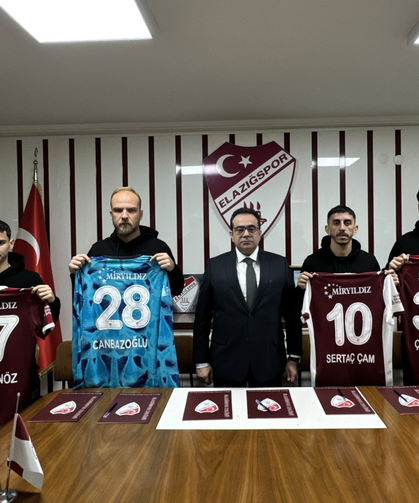 Seza Çimento Elazığspor Yenilere İmza Attırdı