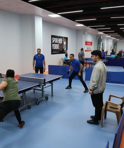 Kurumlar Arası Masa Tenisi Turnuvası Başladı