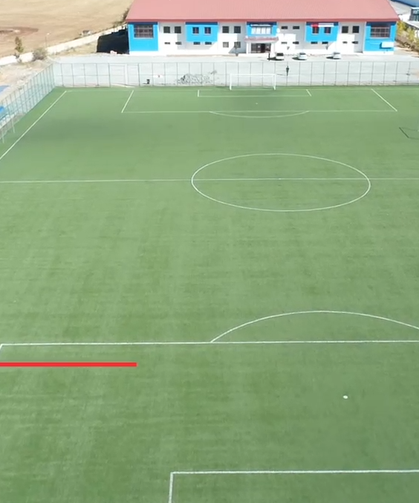 Elazığ’da İlçe Sahalarının Zeminleri Yenileniyor