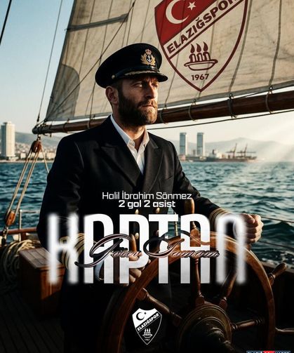 Elazığspor Kaptanı Halil İbrahim’den 2 Gol, 2 Asist