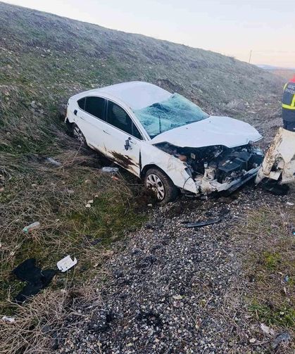 Bingöl'de trafik kazası: 1 yaralı