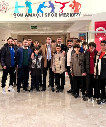 İl Müdürü Eren, Güreşçilerin Antrenmanlarını Yerinde İnceledi