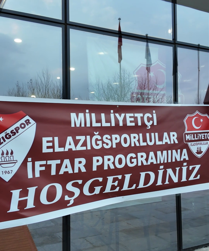 Milliyetçi Elazığsporlular Derneği’nden 23. Gün İftarı