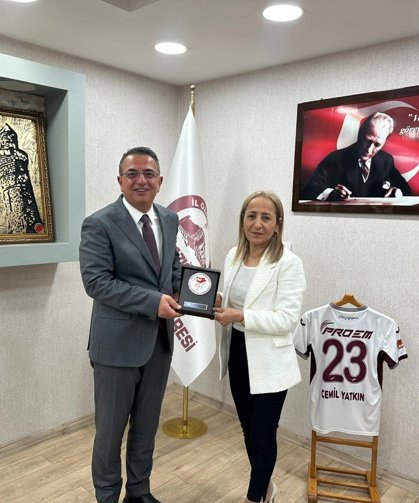 TFF Malatya Bölge Müdürü Çalışkan’dan Ziyaret