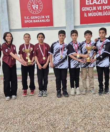 Elazığ’da Okul Sporları Rüzgârı: 261 Sporcu Mücadele Etti