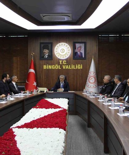 Bingöl'de Deprem Master Planı değerlendirmesi yapıldı