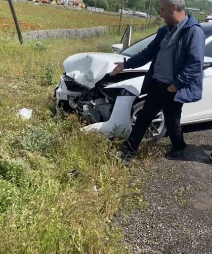 Bingöl'de zincirleme trafik kazası: 1 yaralı