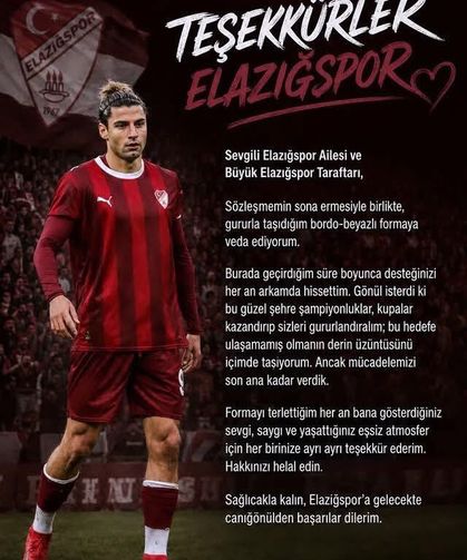 Fuat Bavuk, Elazığspor'a Veda Etti