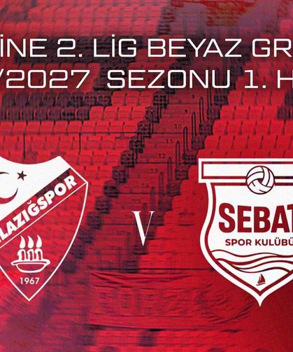 Elazığspor Sezona Evinde Başlıyor