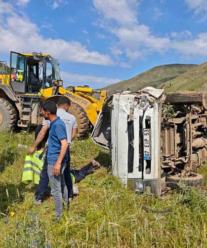Bingöl'deki trafik kazasında 1 kişi hayatını kaybetti