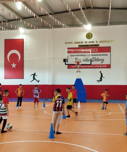 GSB Spor Okulları Sivrice’de Eğitimlerine Devam Ediyor