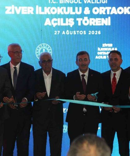 Cumhurbaşkanı Yardımcısı Yılmaz: 'Bingöl'e 222 yeni derslik kazandıracağız'