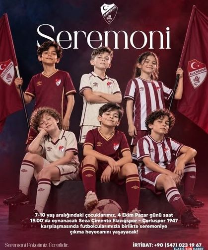 Elazığspor’dan Seremoni Paketi