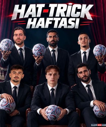 6 Futbolcu Attıkları 3’er Golle Yıldızlaştı