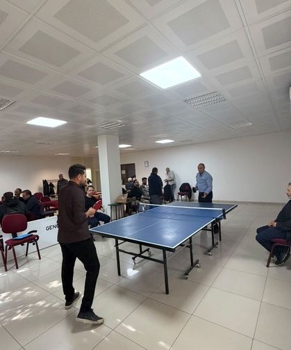 TEİAŞ 13. Bölge Müdürlüğünde Masa Tenisi Turnuvası Başladı