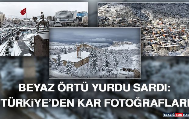 Beyaz Örtü Yurdu Sardı: Türkiye’den Kar Fotoğrafları
