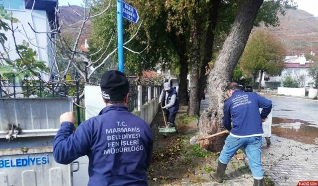 Marmaris Belediyesi, sel felaketinin yaralarını sarıyor