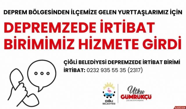 İzmirli belediyeler depremzedeler için seferber oldu