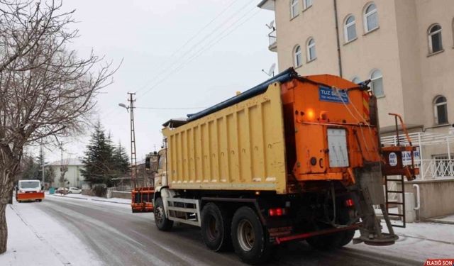 Nevşehir’de 400 personel karla mücadele edecek