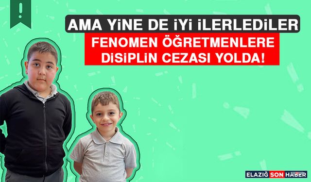 Fenomen Öğretmenlere Disiplin Cezası Yolda