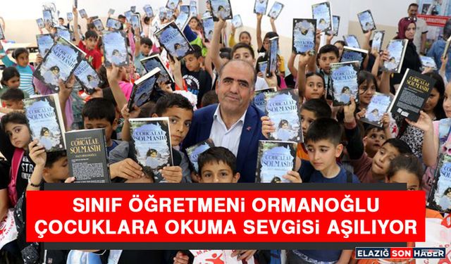 Sınıf öğretmeni Ormanoğlu, çocuklara okuma sevgisi aşılıyor