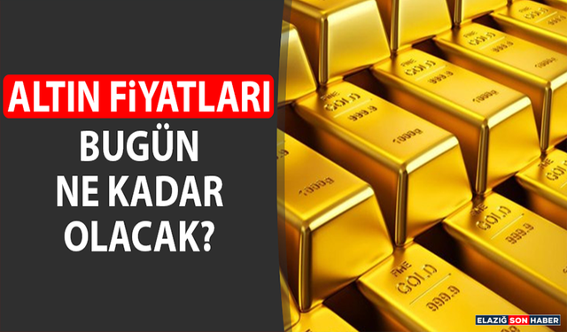 26 Eylül Altın Fiyatları