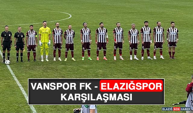 Vanspor FK: 0 - Elazığspor: 2