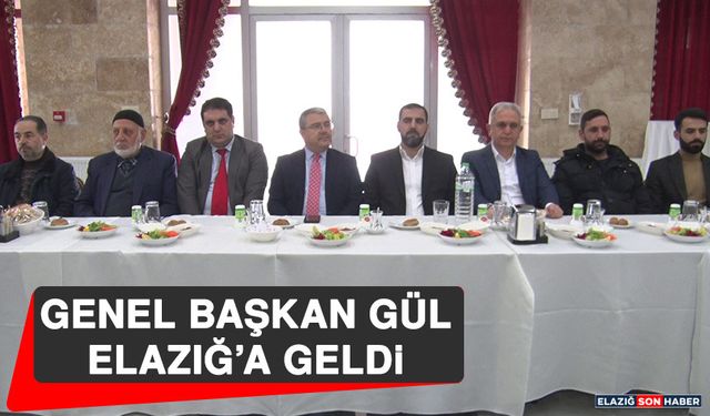 Genel Başkan Gül, Elazığ’a Geldi