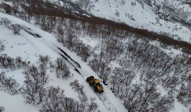 Bingöl’de 77 köy yolu ulaşıma kapandı