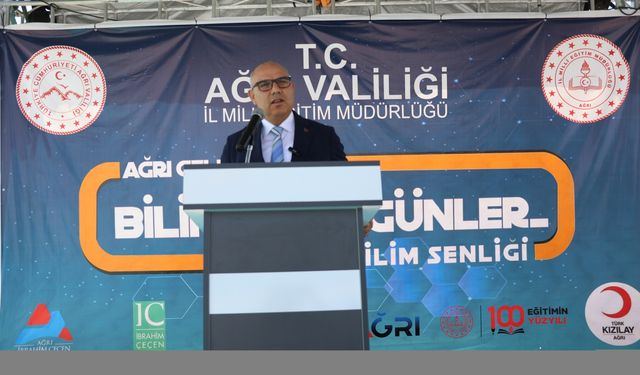 Ağrı'da 3 gün sürecek "bilim şenliği" başladı