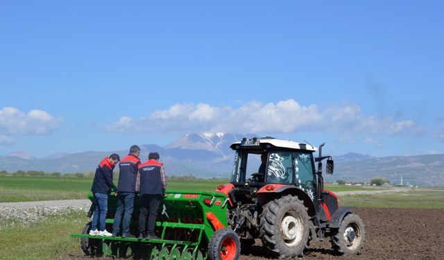Ağrı'nın verimli ovalarında tohumdan fidana üretim seferberliği
