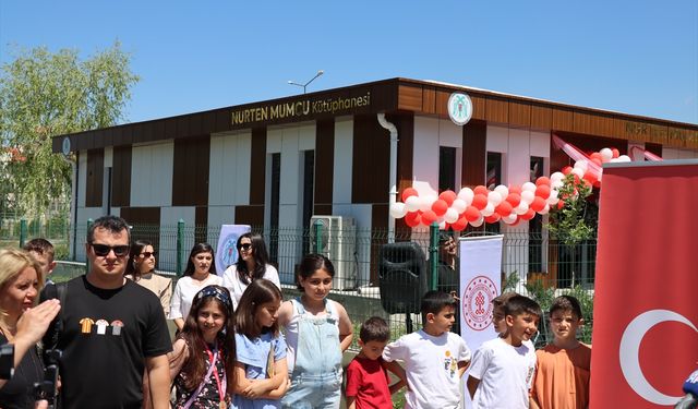 Erzincan'da hayırseverlerin katkısıyla yapılan 3 kütüphane hizmete açıldı