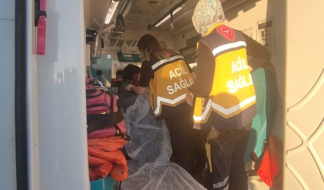 Muş'ta soğutma tedavisine ihtiyacı olan bebek, ambulans helikopterle Ağrı'ya gönderildi