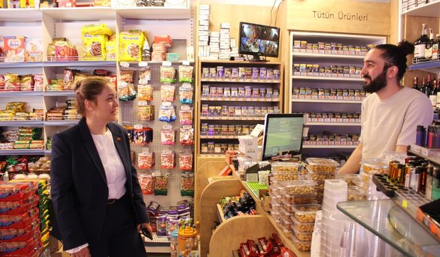 Ağın Kaymakamı Yılmaz'dan esnaf ziyareti