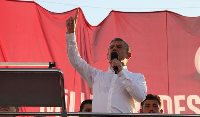 CHP Genel Başkanı Özel, Malatya'daki mitingde konuştu: