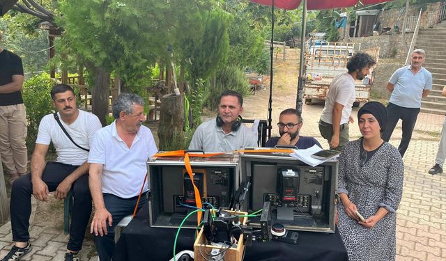 Keban Belediye Başkanı Doğan film setini ziyaret etti