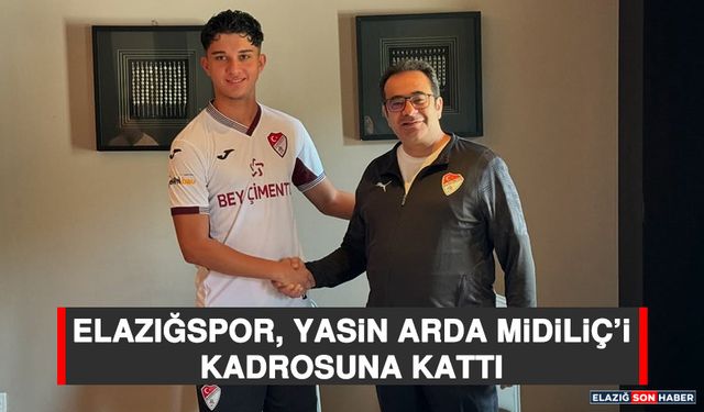 Elazığspor, Yasin Arda Midiliç’i Kadrosuna Kattı