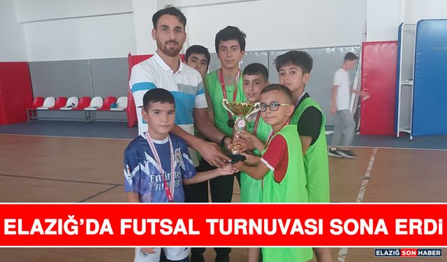 Elazığ’da Futsal Turnuvası Sona Erdi