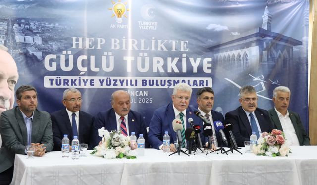 AK Parti Grup Başkanvekili Akbaşoğlu, Erzincan'da konuştu: