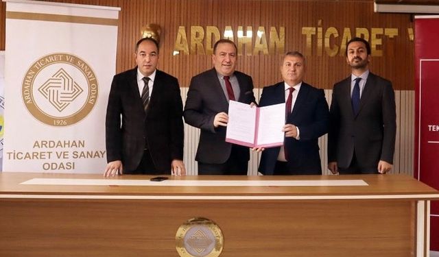 Ardahan'da konaklamada uluslararası marka standartları için sözleşme imzalandı