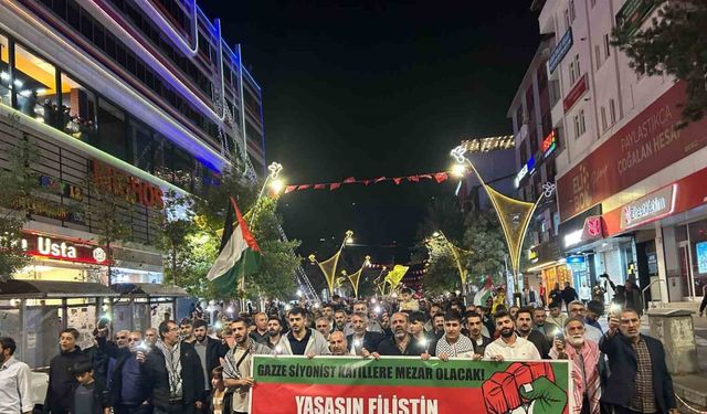 Bingöl’de Sumud Filosu’na müdahaleye tepki