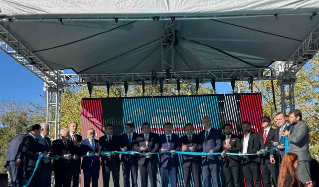 Cumhurbaşkanı Yardımcısı Yılmaz, açılış ve temel atma törenine katıldı