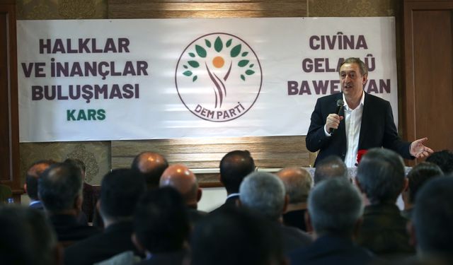DEM Parti Eş Genel Başkanı Bakırhan, 'Halklar ve İnançlar Buluşması'nda konuştu: