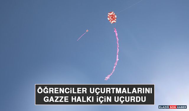 Öğrenciler Uçurtmalarını Gazze Halkı İçin Uçurdu