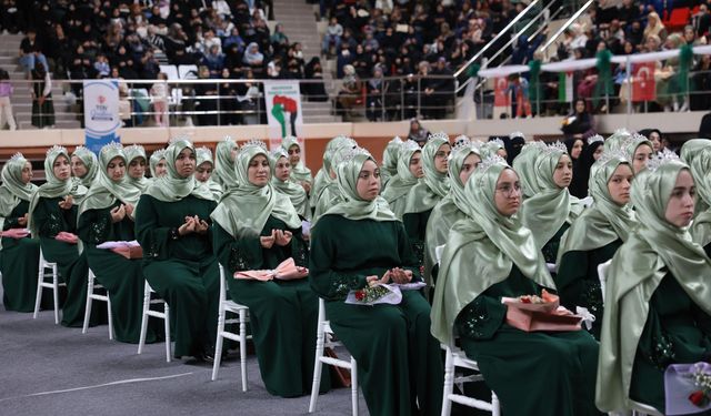 Erzincan'da 163 hafız için icazet töreni düzenlendi